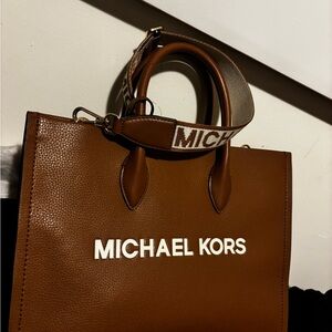 Michael Kors Tan Leather Bag